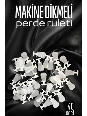 Makine Dikmeli Perde Düğmesi Perde Ruleti Perde Düğmesi 40 Adet