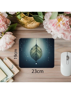 Makro Stilde Zen Damlası Mousepad - 19x23 cm 2 mm Dikdörtgen İthal Baskılı Mouse Pad