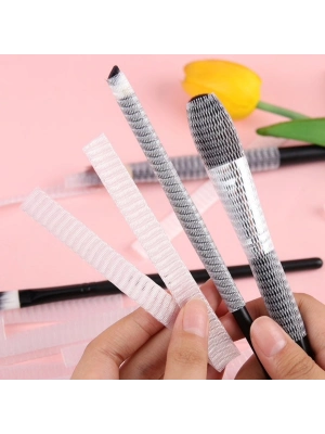 ®  Makyaj Far Allık Kontür Eyeliner Fırça Malzemeleri Ürünleri Koruyucu File Kapak Örgü Kılıf S