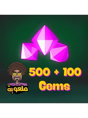 Malooba 500 Gems + 100 Free