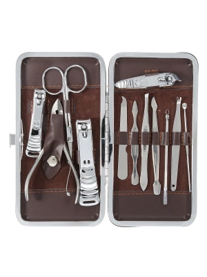 Manikür Pedikür Seti 12 Parça Profesyonel