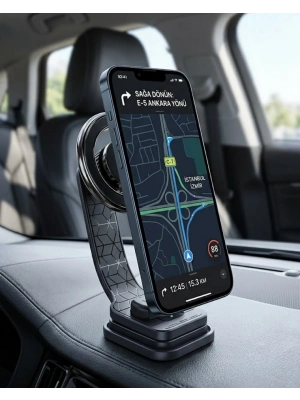 Manyetik Araç Telefon Standı Katlanabilir Telefon Tutucu