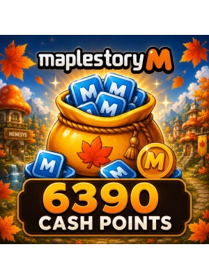 MapleStory M 6390 Cash Points