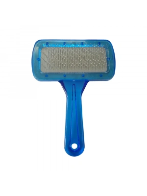 Markapet Kedi Köpek Tarağı Şeffaf 9*14 cm Mavi