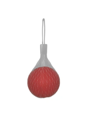 Markapet Termoplastik Sert Köpek Oyun Topu 5 cm Small Kırmızı