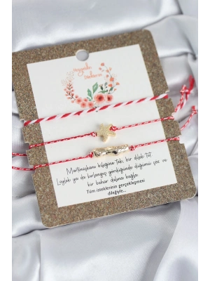 ® Marteniçka Bileklik 3lü Deniz Yıldızı Model