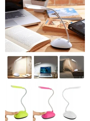 Masa Lambası  Spiral Led  Kitap Okuma Işığı Pilli Model Led Lamba