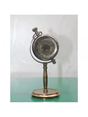 Masa Üstü Pirinç Saat Model 6