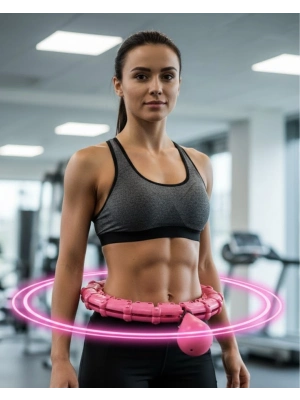 ® Masajlı Akıllı Hula Hoop Ayarlanabilir Fitness Çemberi