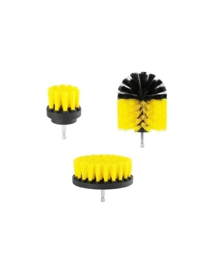 Matkap Ucuna Takılan Temizlik Fırça Seti