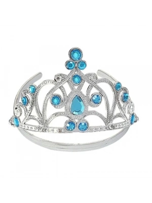 Mavi Taşlı Prenses Tacı