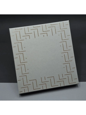 Mavi Termo Deri Defter Ve Metal Roller Kalem Seti