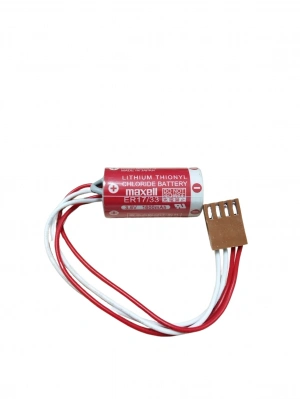 Maxell Er17/33 3.6v 2/3a 4 Pın Size Lithium Pil - Kahverengi Soket