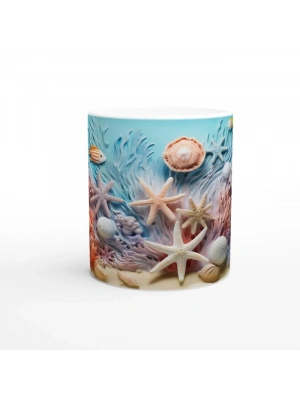 Mercan Bahçesi ve Tropik Balıklar Kupa Bardak