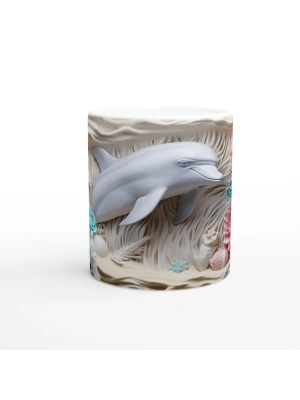 Mercan Bahçesi Yunus ve Çiçekler Kupa Bardak