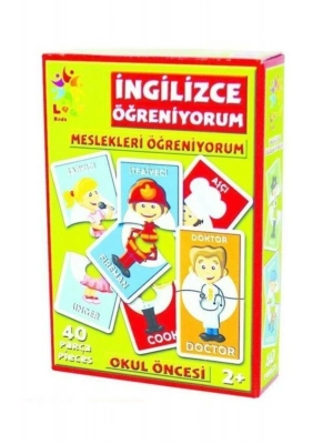 Meslekleri Öğreniyorum Eğitici Kartlar LCEGT005