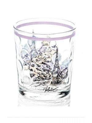Meşrubat Bardağı Paris Desenli 1 Adet Royaleks-SGM08603