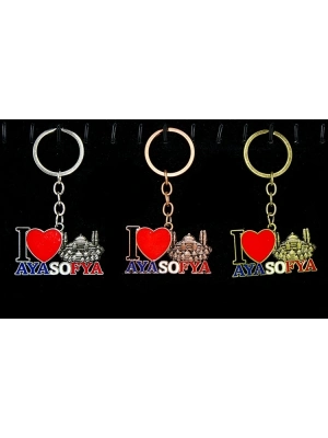 Metal Ayasofya Anahtarlık Alk2199