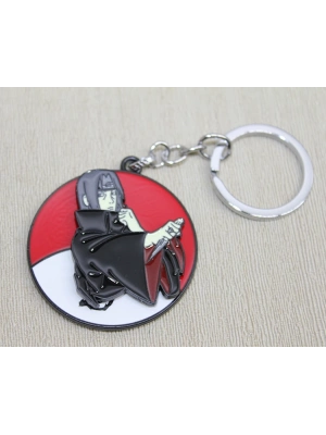 Metal Dönen Itachi Uchiha Anahtarlık
