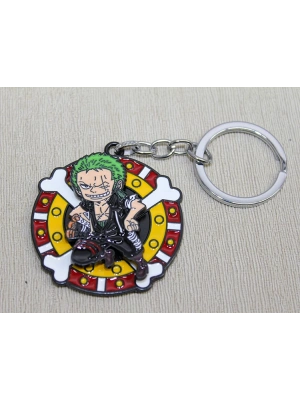 Metal Dönen One Piece Anahtarlık