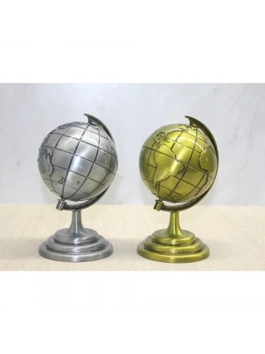 Metal Dünya Küre Model 1