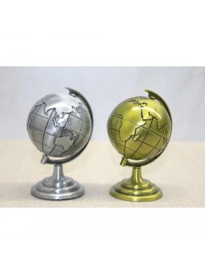 Metal Dünya Küre Model 2