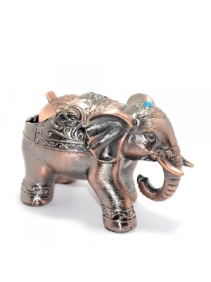 Metal Fil Figürlü Küllük Model 1