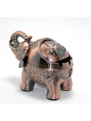 Metal Fil Figürlü Küllük Model 2