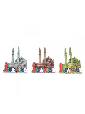 Metal İstanbul Temalı Yöresel Magnet Model 2