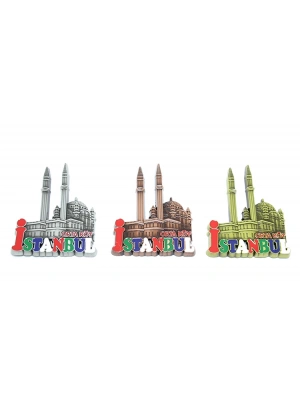 Metal İstanbul Temalı Yöresel Magnet Model 2