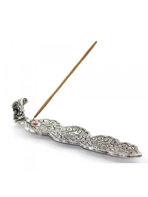 Metal Kayık Ganeşa Tütsülük Model 2