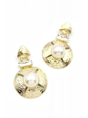 Metal Küpe - Altın