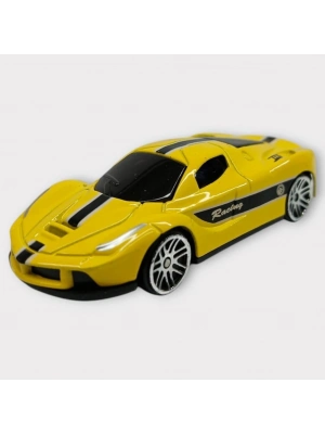 Metal Mini Arabalar  8 cm - Sarı - 3