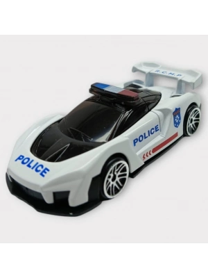 Metal Mini Polis Arabası  8 cm - Polis - 4