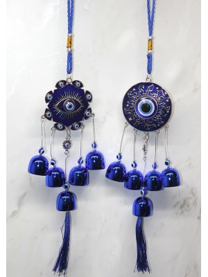 Metal Nazar Boncuğu Çan Model 10