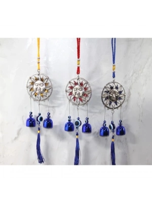 Metal Nazar Boncuğu Çan Model 13