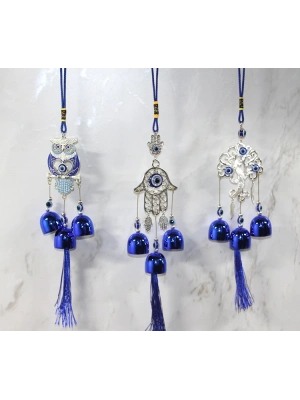 Metal Nazar Boncuğu Çan Model 6