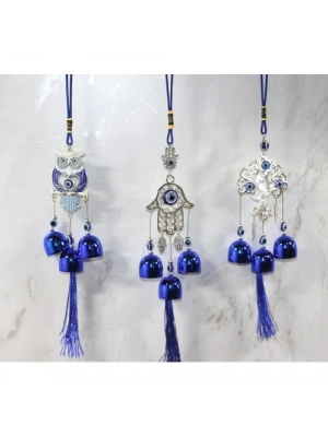 Metal Nazar Boncuğu Çan Model 6