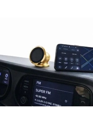 Metal Telefon Tutucu Torpidoya Yapışan Mıknatıslı