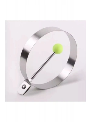 Metal Yuvarlak Omlet Krep Kalıbı