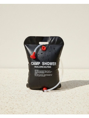 ® 20 Litre Güneş Enerjili Kamp Duşu PVC Dayanıklı Taşınabilir Duş Torbası
