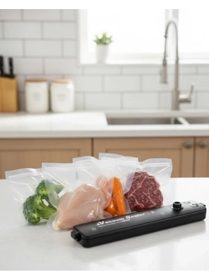 ® Ev Kullanımı İçin Güçlü Gıda Vakumlama ve Paketleme Makinesi