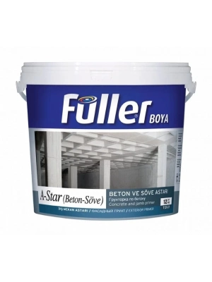 ® Füller A-Star Brüt Beton Söve Astarı 3,5 Kg Açık Mavi