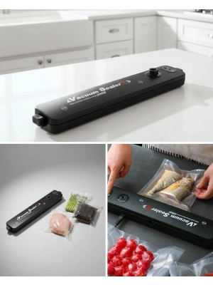 ® Mutfakta Düzen ve Tazelik Sağlayan Ev Tipi Gıda Vakum Makinesi