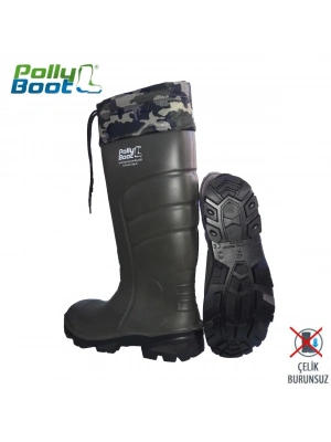 ® Pollyboot Vega 48 Numara Boğazlı Poliüratan Çizme