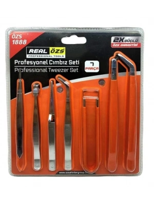 ® Real Özs 1888 Profesyonel Cımbız Seti 7 Parça