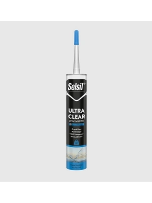 ® Selsil Ultra Clear Şeffaf Montaj Yapıştırıcı 290 ml