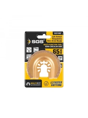 ® SGS 1882 Derz Arası Raspalama Bıçağı 65 mm Karbür