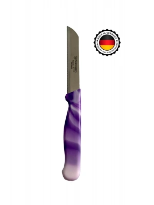 Meyve Bıçağı Doğrama Bıçağı ve Düz soyacak Ebruli Mor Bıçak 1 Adet Royaleks-SLG10