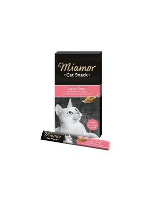 Miamor Cream Somonlu Kedi Ödül Maması 1 Adet 6x15 Gr